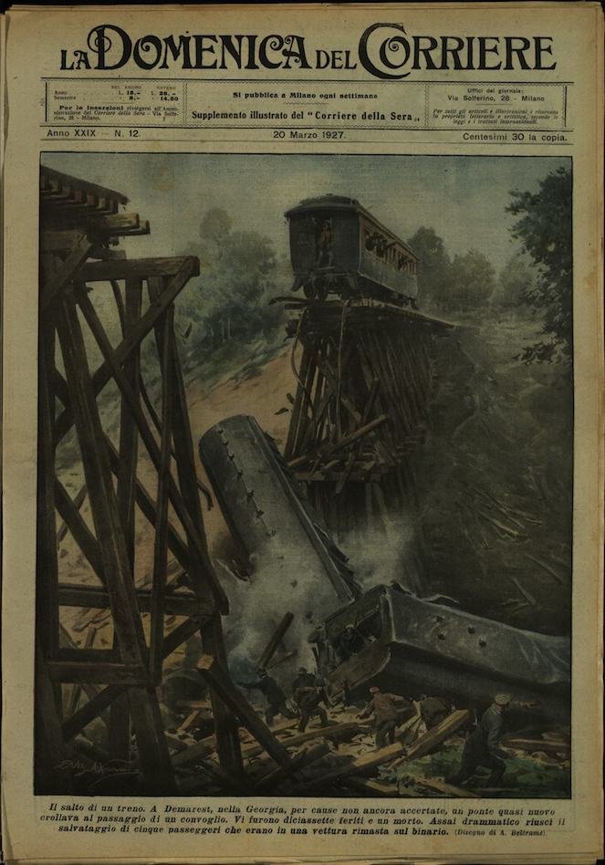 LA DOMENICA DEL CORRIERE 20 marzo 1927 Anno XXIX - … | Immagine principale