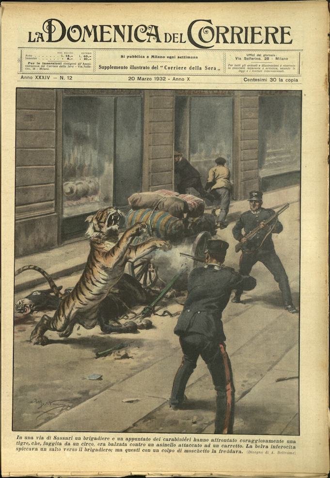 LA DOMENICA DEL CORRIERE 20 marzo 1932 Anno XXXIV - … | Immagine principale