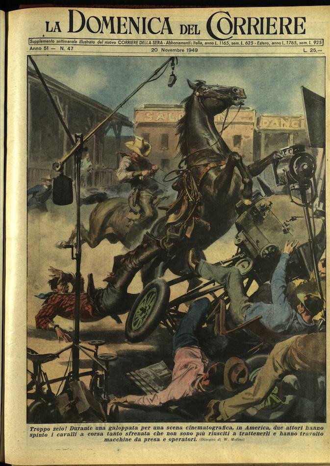 LA DOMENICA DEL CORRIERE. 20 novembre 1949. Anno LI - …