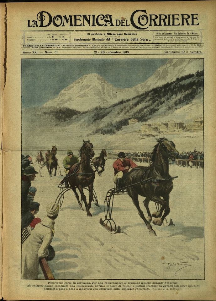 LA DOMENICA DEL CORRIERE. 21 - 28 dicembre 1919. Anno …
