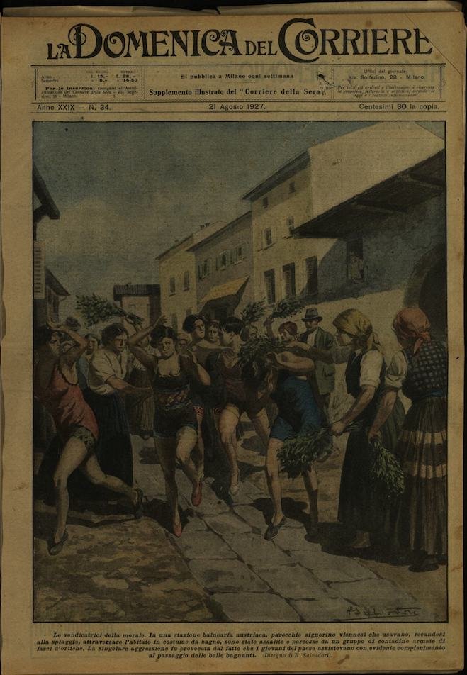 LA DOMENICA DEL CORRIERE 21 agosto 1927 Anno XXIX - … | Immagine principale