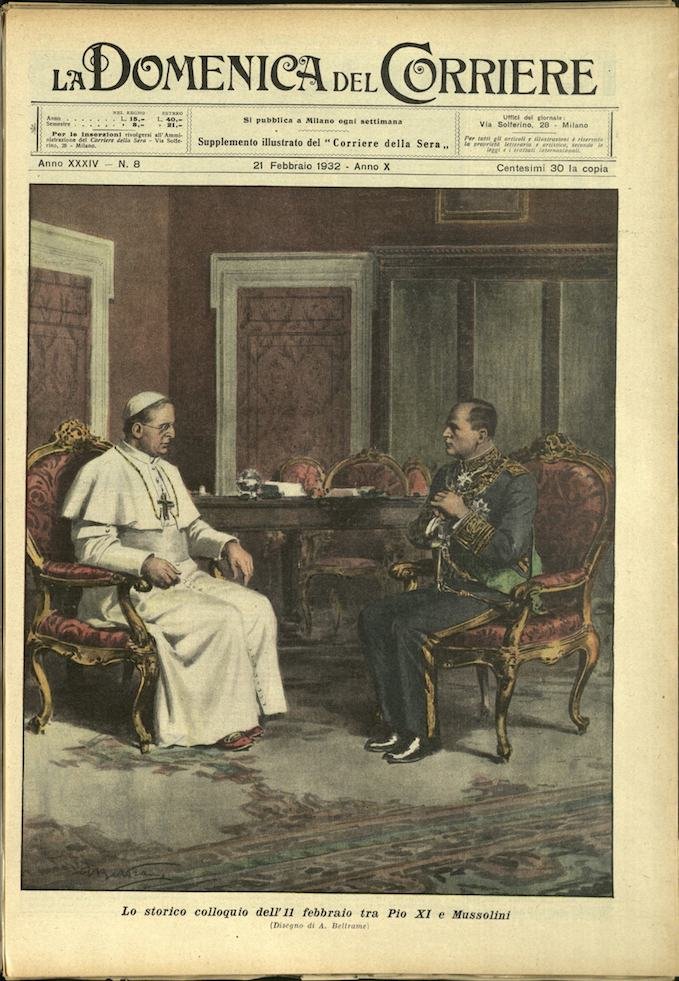 LA DOMENICA DEL CORRIERE 21 Febbraio 1932 Anno XXXIV - … | Immagine principale