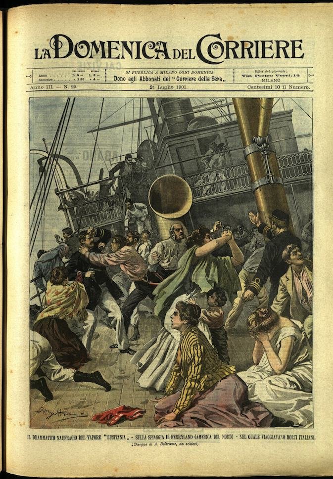 LA DOMENICA DEL CORRIERE 21 Luglio 1901 Anno III - … | Immagine principale