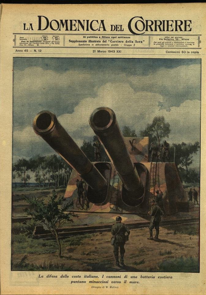 LA DOMENICA DEL CORRIERE 21 marzo 1943 Anno XLV - … | Immagine principale