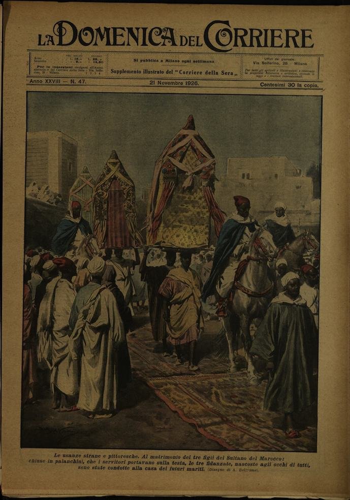 LA DOMENICA DEL CORRIERE 21 novembre 1926 Anno XXVIII - … | Immagine principale