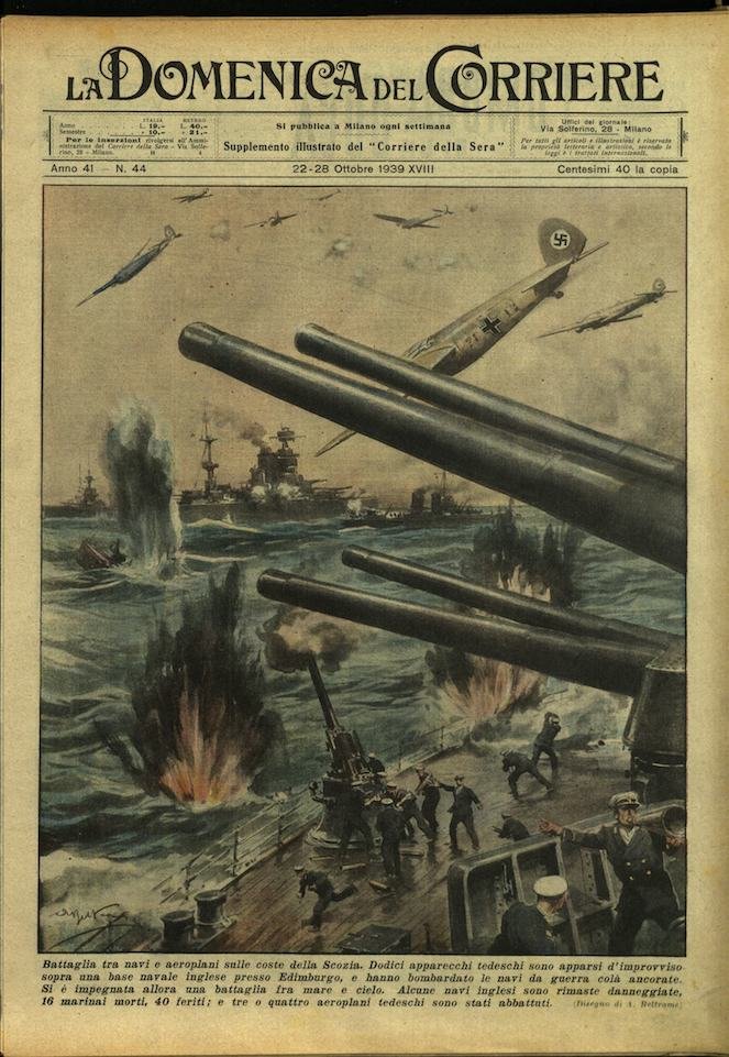 LA DOMENICA DEL CORRIERE 22 - 28 ottobre 1939 Anno … | Immagine principale