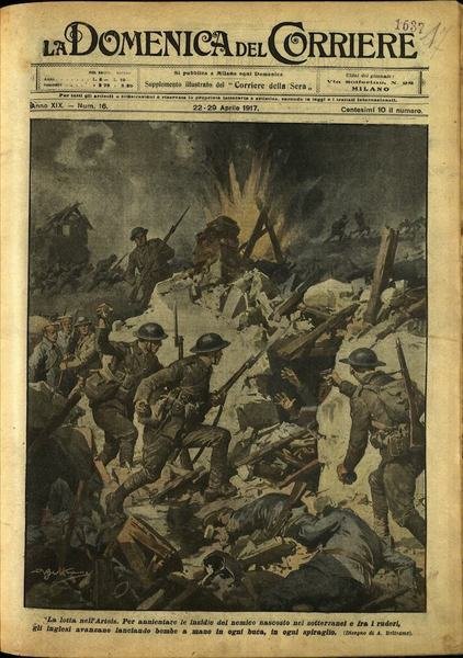 LA DOMENICA DEL CORRIERE. 22 - 29 aprile 1917. Anno …