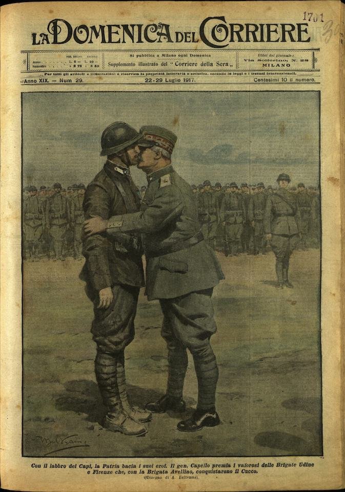LA DOMENICA DEL CORRIERE. 22 - 29 luglio 1917. Anno …