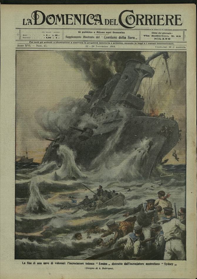 LA DOMENICA DEL CORRIERE. 22 - 29 Novembre 1914. Anno …
