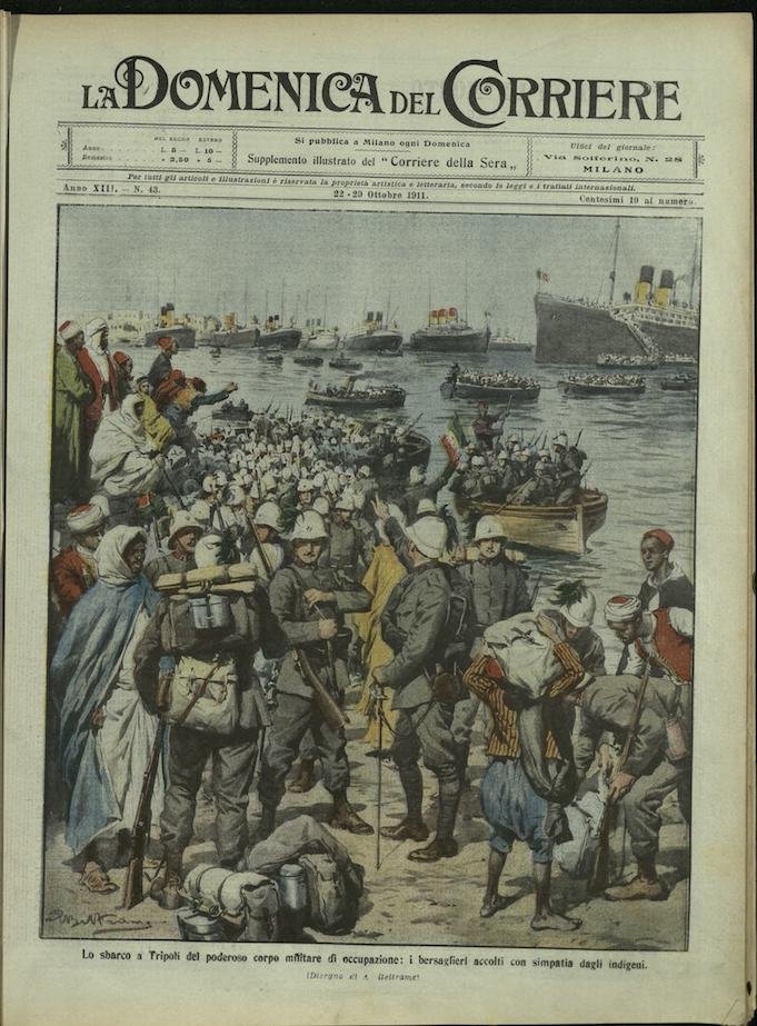 LA DOMENICA DEL CORRIERE. 22 - 29 Ottobre 1911. Anno …