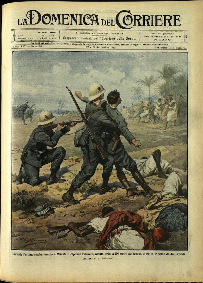 LA DOMENICA DEL CORRIERE. 22 - 29 settembre 1912. Anno …