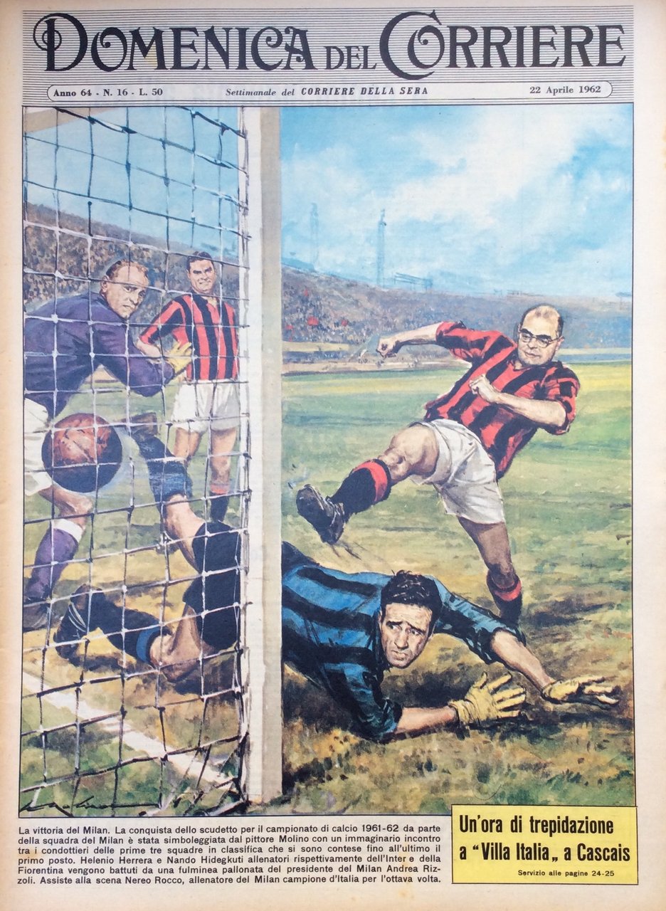 LA DOMENICA DEL CORRIERE 22 Aprile 1962 Anno 64 - … | Immagine principale