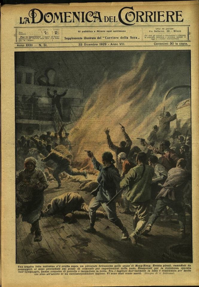 LA DOMENICA DEL CORRIERE 22 dicembre 1929 Anno XXXI - … | Immagine principale