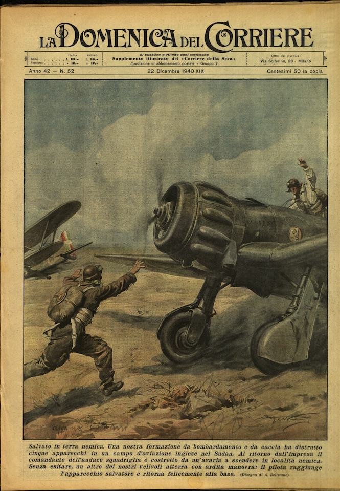 LA DOMENICA DEL CORRIERE 22 dicembre 1940 Anno XLII - … | Immagine principale