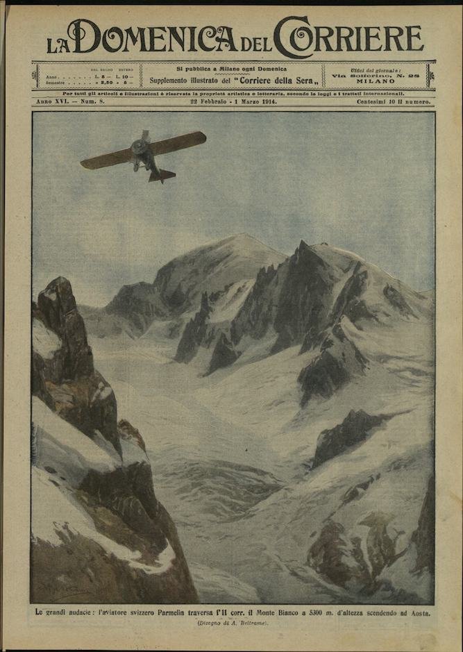 LA DOMENICA DEL CORRIERE. 22 Febbraio - 1 marzo 1914. …
