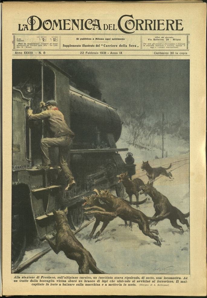 LA DOMENICA DEL CORRIERE 22 Febbraio 1931 Anno XXXIII - … | Immagine principale