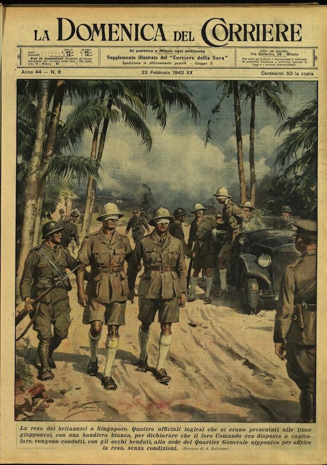 LA DOMENICA DEL CORRIERE. 22 febbraio 1942. Anno XLIV - …