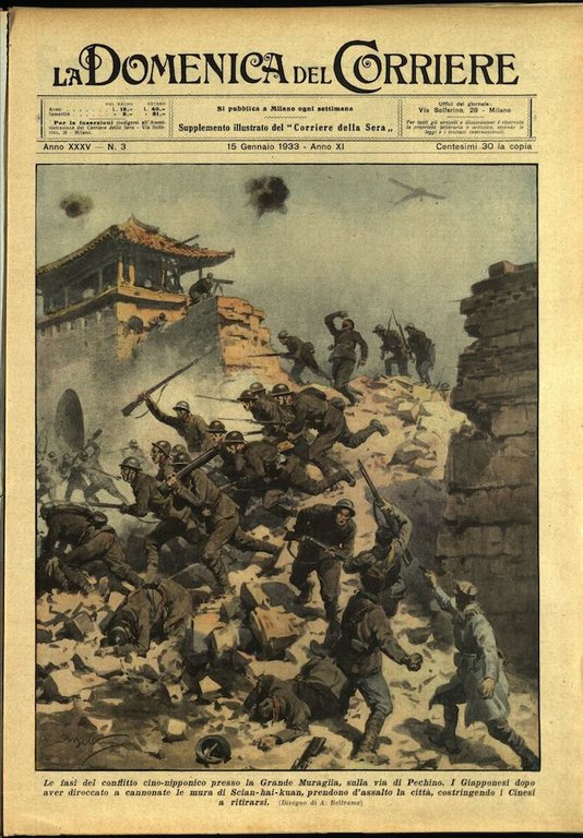 LA DOMENICA DEL CORRIERE 22 gennaio 1933 Anno XXXV - … | Immagine Gallery 2