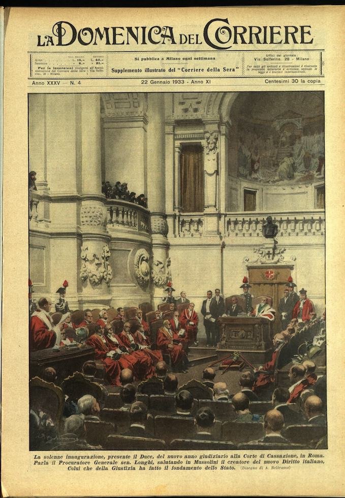 LA DOMENICA DEL CORRIERE 22 gennaio 1933 Anno XXXV - … | Immagine principale