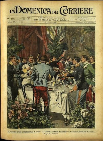 LA DOMENICA DEL CORRIERE 22 Giugno 1902 Anno IV - … | Immagine principale