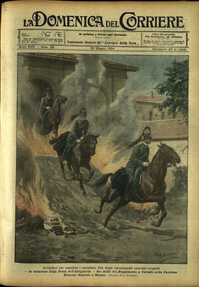 LA DOMENICA DEL CORRIERE. 22 Giugno 1924. Anno XXVI - …