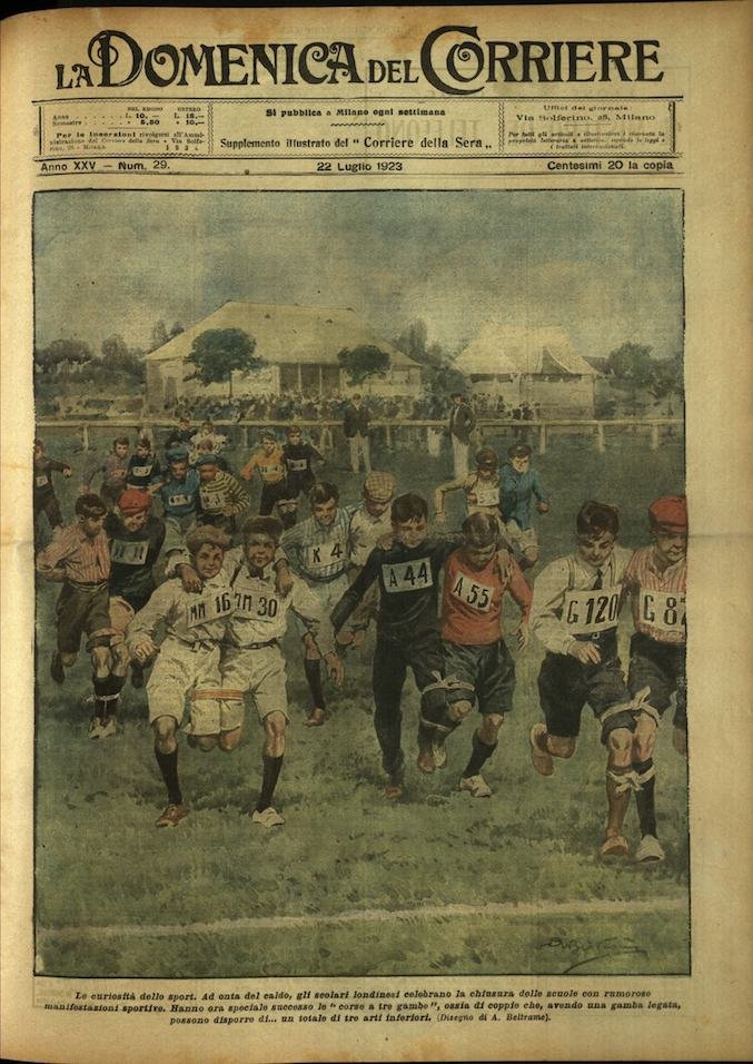 LA DOMENICA DEL CORRIERE. 22 luglio 1923. Anno XXV - …