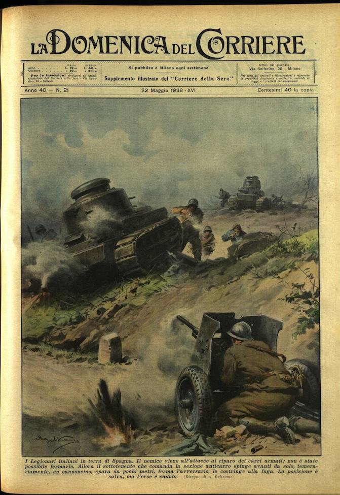 LA DOMENICA DEL CORRIERE 22 maggio 1938 Anno XL - … | Immagine principale