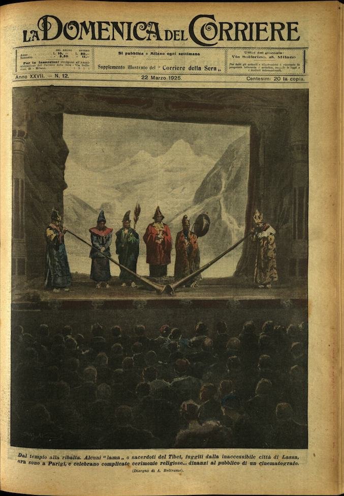 LA DOMENICA DEL CORRIERE. 22 Marzo 1925. Anno XXVII - …