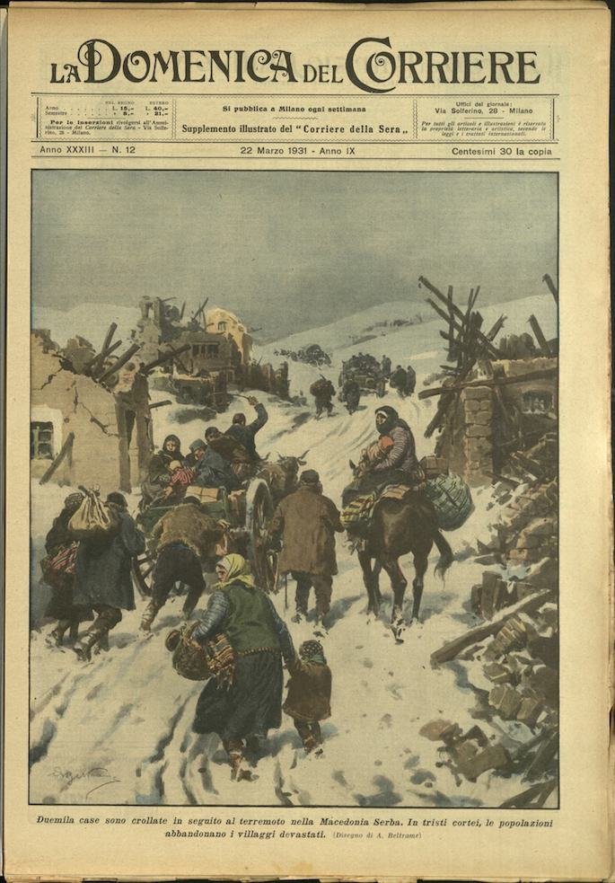 LA DOMENICA DEL CORRIERE 22 Marzo 1931 Anno XXXIII - … | Immagine principale