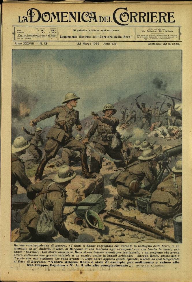 LA DOMENICA DEL CORRIERE 22 Marzo 1936 Anno XXXVIII - … | Immagine principale