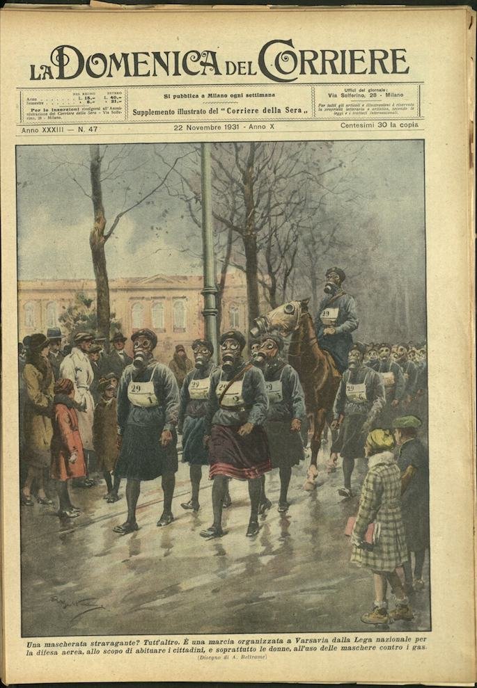 LA DOMENICA DEL CORRIERE 22 novembre 1931 Anno XXXIII - … | Immagine principale