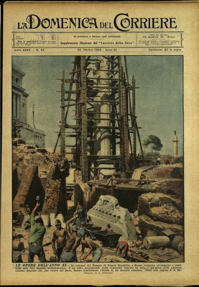 LA DOMENICA DEL CORRIERE 22 ottobre 1933 Anno XXXV - … | Immagine principale