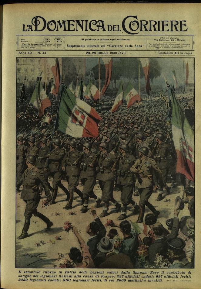 LA DOMENICA DEL CORRIERE 23 - 29 ottobre 1938 Anno … | Immagine principale