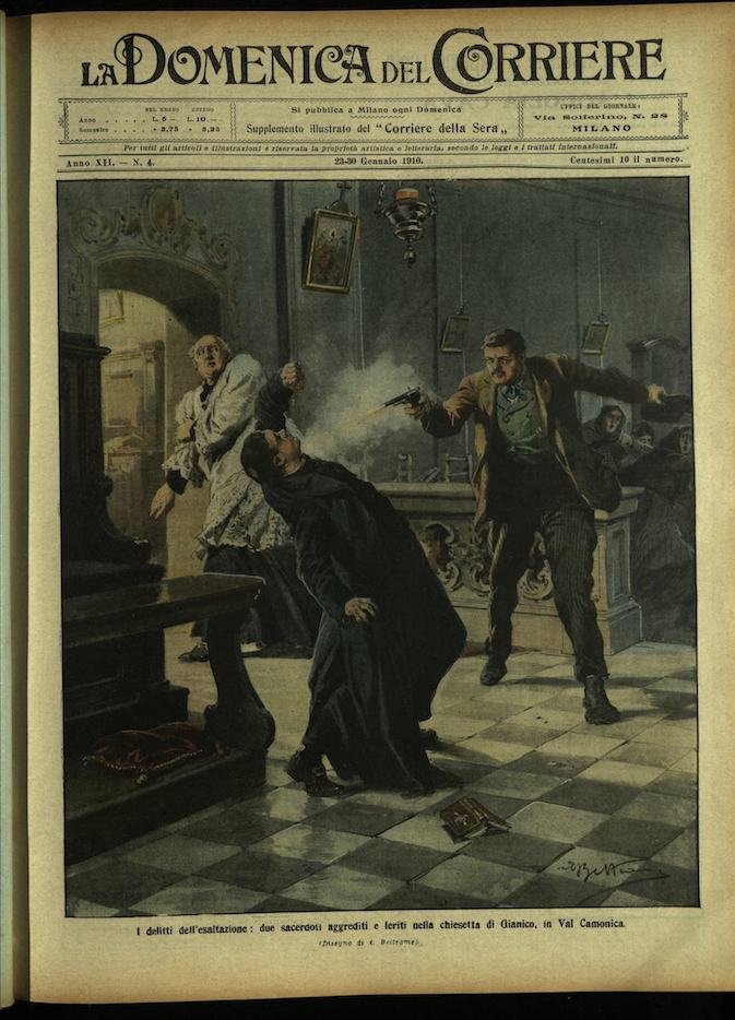 LA DOMENICA DEL CORRIERE 23 - 30 Gennaio 1910 Anno … | Immagine principale