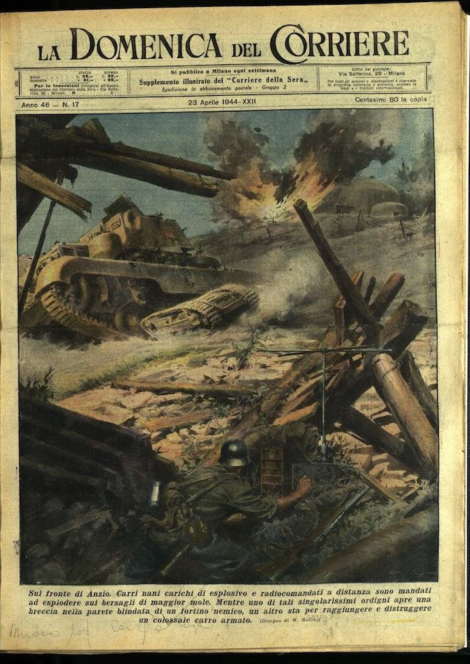 LA DOMENICA DEL CORRIERE 23 Aprile 1944 Anno XLVI - … | Immagine principale