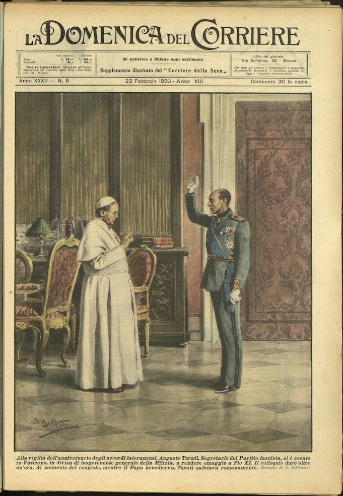 LA DOMENICA DEL CORRIERE 23 Febbraio 1930 Anno XXXII - … | Immagine principale