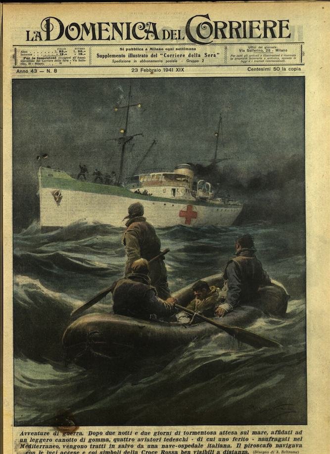 LA DOMENICA DEL CORRIERE 23 febbraio 1941 Anno XLIII - … | Immagine principale