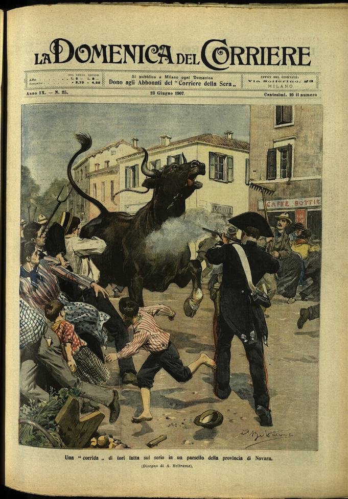 LA DOMENICA DEL CORRIERE. 23 Giugno 1907. Anno IX - …