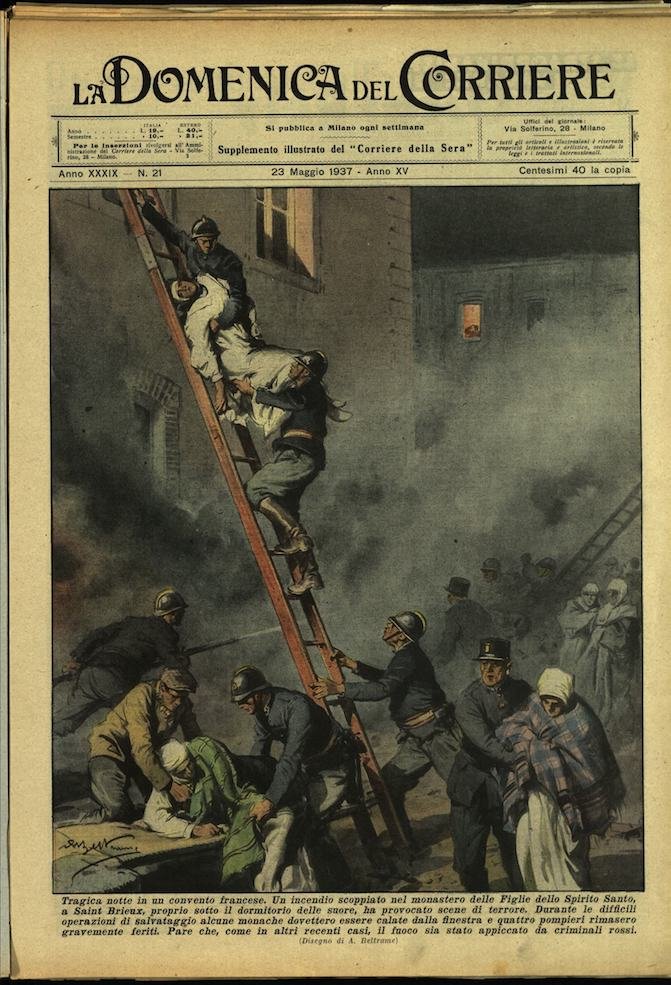 LA DOMENICA DEL CORRIERE 23 maggio 1937 Anno XXXIX - … | Immagine principale