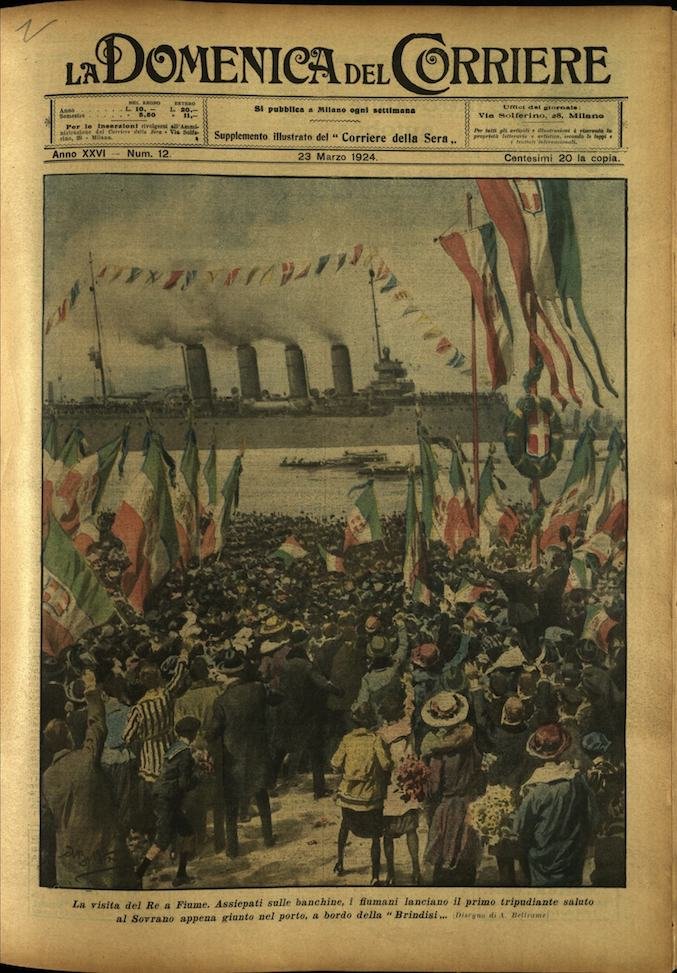 LA DOMENICA DEL CORRIERE. 23 Marzo1924. Anno XXVI - N. …