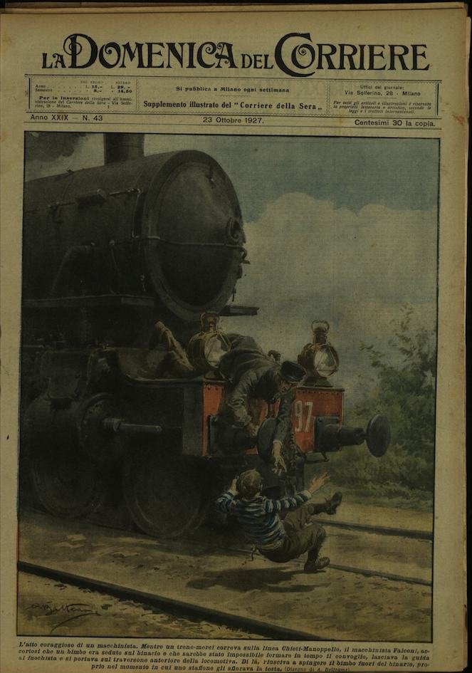 LA DOMENICA DEL CORRIERE 23 ottobre 1927 Anno XXIX - … | Immagine principale