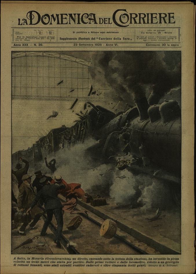 LA DOMENICA DEL CORRIERE 23 Settembre 1928 Anno XXX - … | Immagine principale