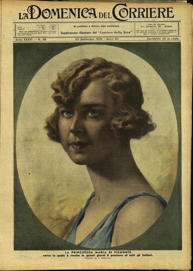 LA DOMENICA DEL CORRIERE 23 settembre 1934 Anno XXXVI - … | Immagine principale