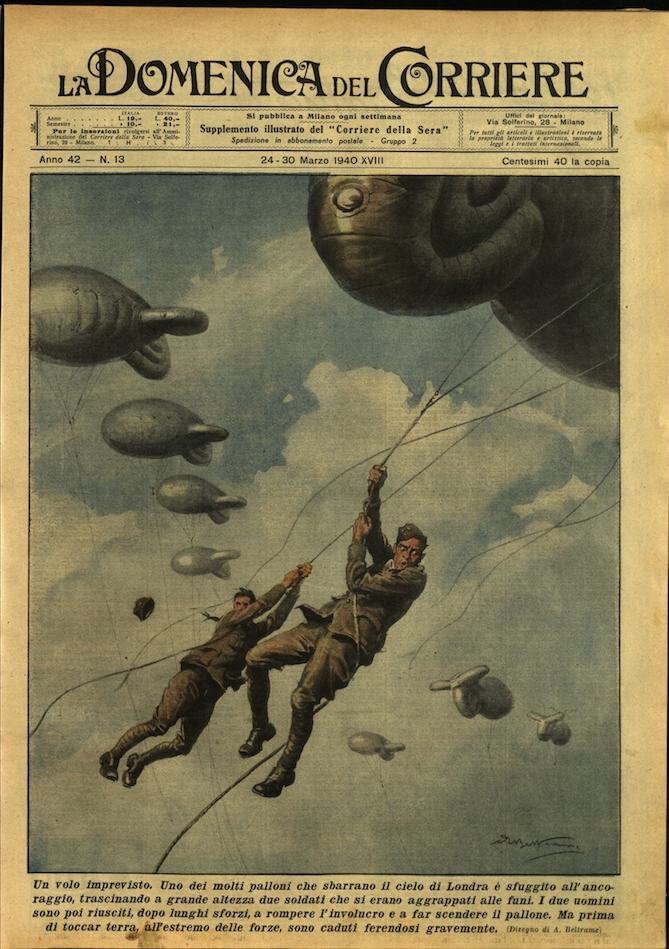 LA DOMENICA DEL CORRIERE 24 - 30 marzo 1940 Anno … | Immagine principale