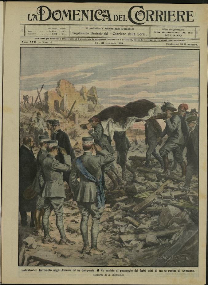 LA DOMENICA DEL CORRIERE. 24 - 31 Gennaio 1915. Anno …