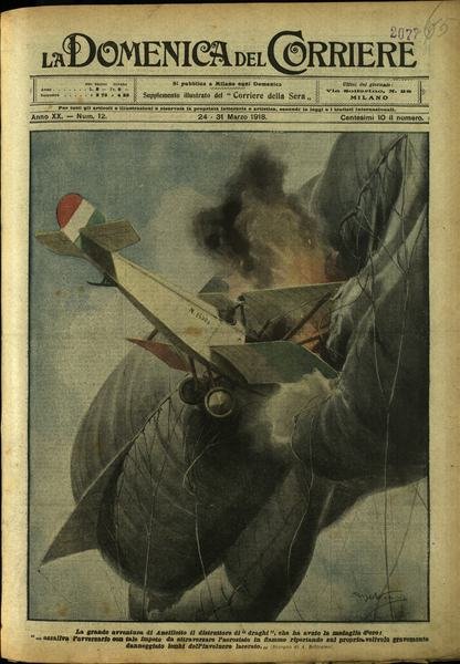 LA DOMENICA DEL CORRIERE. 24 - 31 Marzo 1918. Anno …