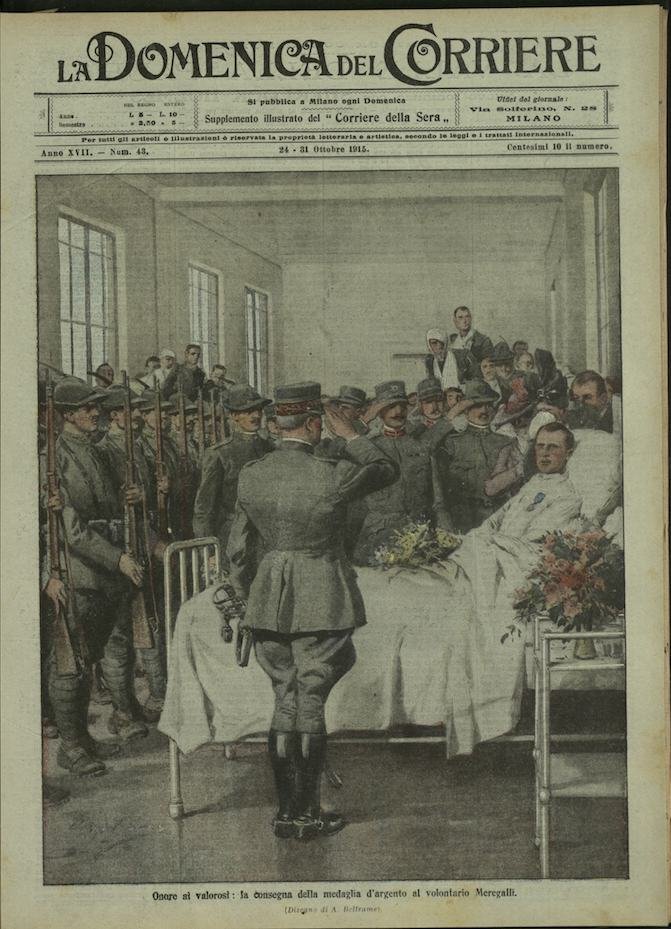 LA DOMENICA DEL CORRIERE. 24 - 31 ottobre 1915. Anno …