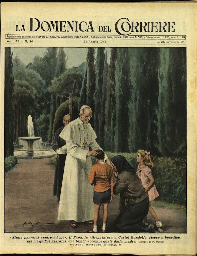 LA DOMENICA DEL CORRIERE. 24 agosto 1947. Anno XLIX - …