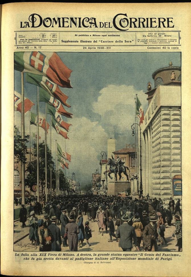 LA DOMENICA DEL CORRIERE 24 aprile 1938 Anno XL - … | Immagine principale