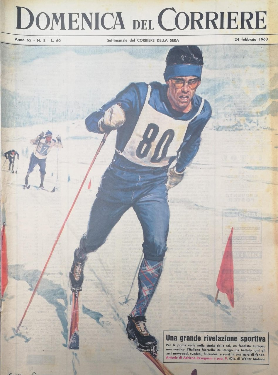 LA DOMENICA DEL CORRIERE 24 Febbraio 1963 Anno 65 - … | Immagine principale